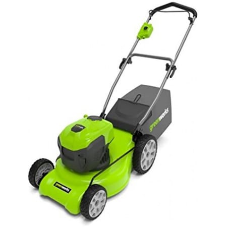 Greenworks Greenworks 2507602 20 in. 12A Corded Lawn Mower; Green & Black 2507602